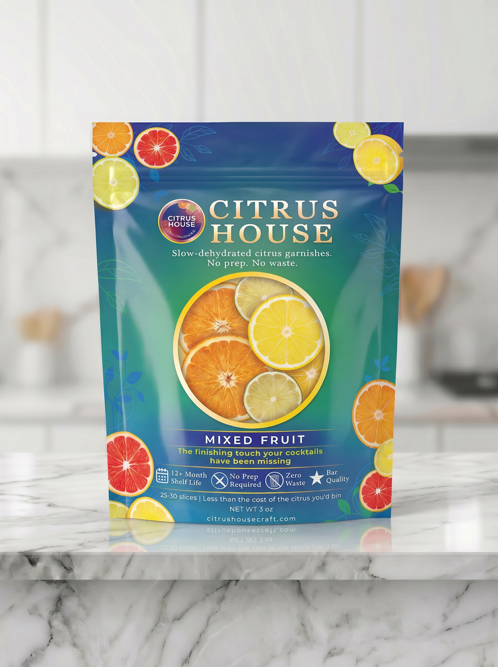 Dehydrated Fruit Variety Pack for Cocktails