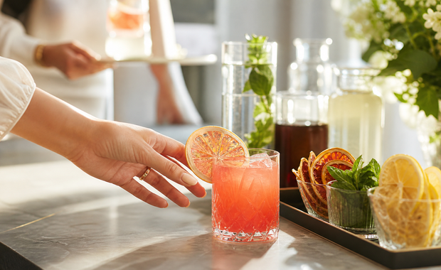 How to Garnish a Non-Alcoholic Drink Without It Looking Like an Afterthought