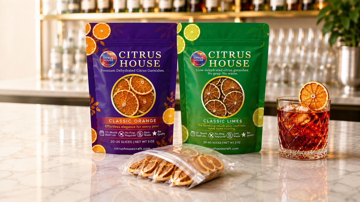 Wholesale Dehydrated Citrus & Cocktail Garnishes